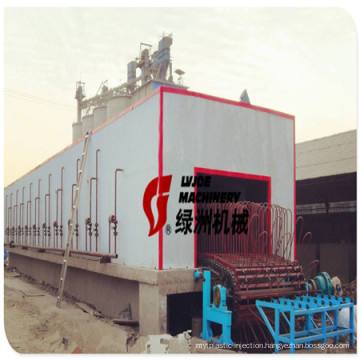 Cement fiber board low cost construction for walls floors roofs of hotel building machine